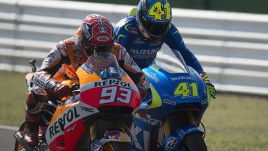 MotoGp, San Marino: Marquez primo nel warm up, Rossi sesto