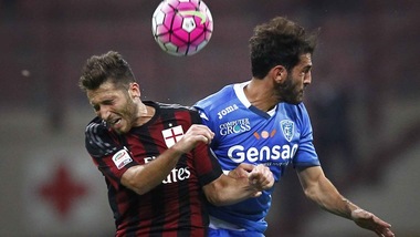 Milan, soltanto palestra per Bertolacci-Antonelli