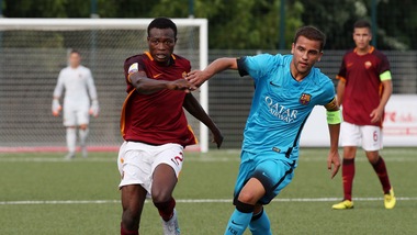 Roma-Barcellona, tra i baby finisce 0-0