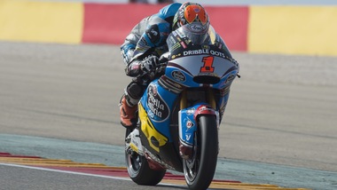 Moto2 Aragon, Rabat svetta anche nel warm up
