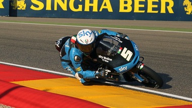 Moto3 Aragon, terzo posto per Fenati