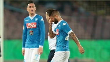 Napoli, esami Insigne. Escluse lesioni