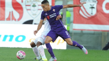 Fiorentina, lesione muscolare per Gilberto