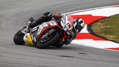 SBK Aprilia, Haslam: «Sono ottimista, abbiamo fatto progressi»