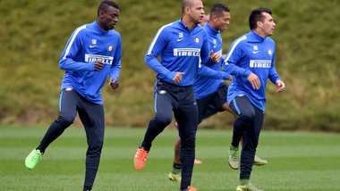 Inter, seduta sotto la pioggia in vista della Samp