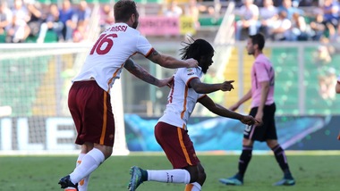 Palermo-Roma 2-4, Gervinho show, sorride Garcia
