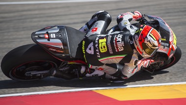 MotoGp Aprilia, Bautista: «Avanti con trend positivo»