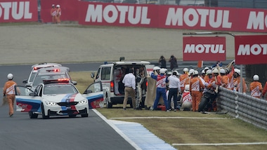 MotoGp, Giappone: per De Angelis contusione polmonare