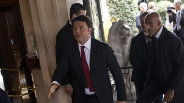 Renzi agli azzurri: «Fateci divertire ancora!»