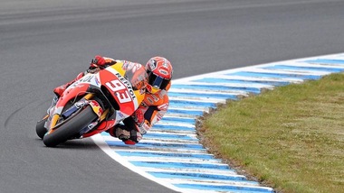 MotoGp Australia, Marquez avanti nelle terze libere