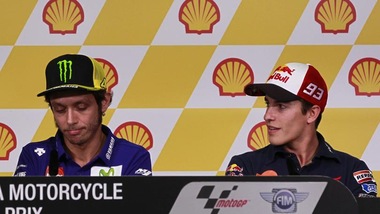 MotoGp, Marquez: «Rispetto Rossi, mi dispiace ma corro al 100%»