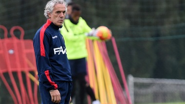 Bologna, per Donadoni il primo allenamento