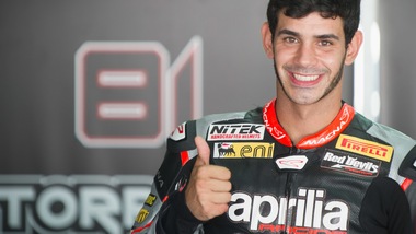 SBK Aprilia, Torres: «Nel 2016 voglio vincere»