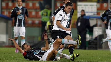 Spezia-Entella: pari. Un derby senza reti