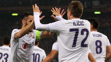 Sampdoria-Fiorentina 0-2: Ilicic (R), Kalinic