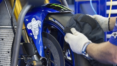 MotoGp, nuovo test per la Michelin
