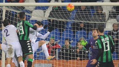 Serie A, Sassuolo-Fiorentina 1-1: Floccari risponde a Borja Valero