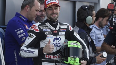 MotoGp, fiori d'arancio per Eugene Laverty