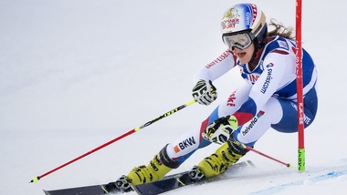 Coppa del mondo di sci, slalom Aare, in testa c'è la ceca Vlhova
