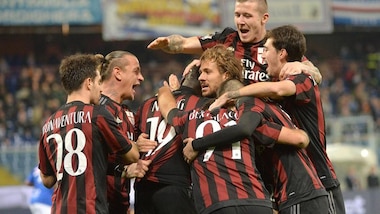 Coppa Italia, Sampdoria-Milan 0-2