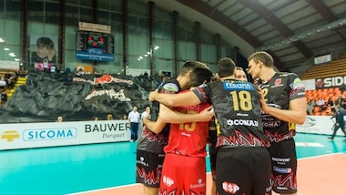 Sir Safety Perugia al Challenge Round. 3-1 al Duren