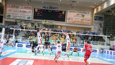 Volley, Trento perde in casa dopo 24 vittorie di fila