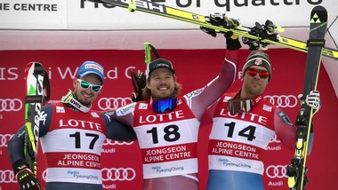 Sci, Coppa del Mondo: Paris secondo nella discesa di Jeongseon