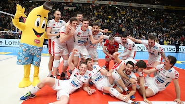 Trento contro pronostico, batte la Lube 3-2 e torna in finale