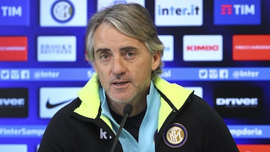 Serie A Inter, Mancini: «Mourinho? Tutti possono venire allo stadio»