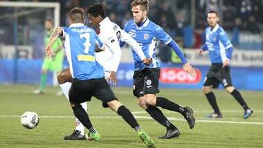 Serie B Novara-Pro Vercelli: pari. Corazza replica a Scavone