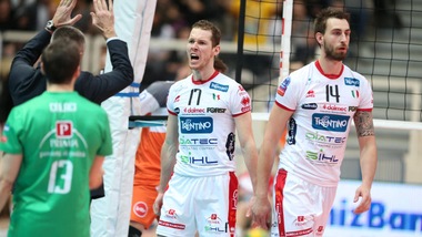 Trentino Diatec ai play off a 6. Modena saluta l'Europa