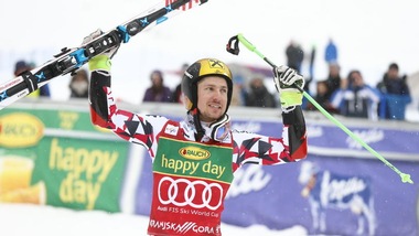 Sci: Hirscher vince a Kranjska Gora ed è re delle coppe