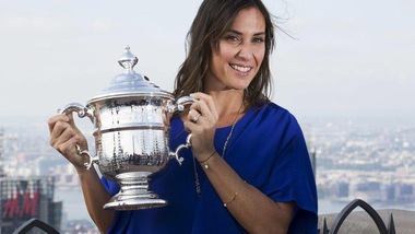 Flavia Pennetta per Adidas a Casa RomaOstia