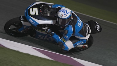 Moto3 Sky Team, Fenati: «Contento del primo giorno di test»