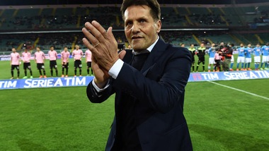 Serie A Palermo, Novellino: «Rigore Napoli? Il fallo all'inizio è di Albiol»