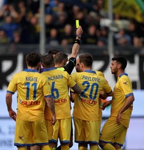 Serie A Frosinone, Pryyma stop per una botta al piede