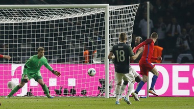 Germania-Inghilterra 2-3: Vardy show, che gol di tacco!