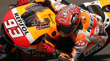 MotoGp, Argentina: Marquez in pole, Rossi secondo