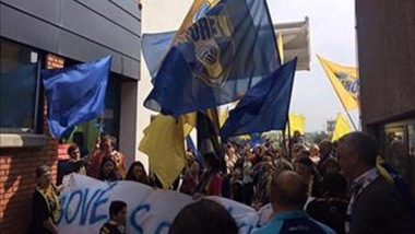 Volley: Entusiasmo in aeroporto per il ritorno di Verona