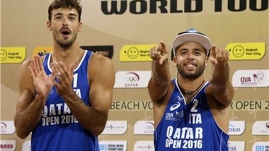 Beach Volley: Ranghieri-Carambula conquistano il Qatar