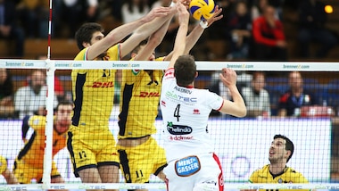 Civitanova-Perugia, Modena-Trento, sabato bollente