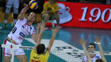 Volley: Semifinale Play Off, Modena vince il primo round con Trento