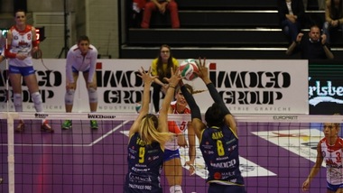 Volley: A1 Femminile, Conegliano in semifinale ma che fatica !