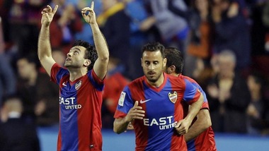Liga, Levante-Espanyol 2-1: Pepito Rossi in gol