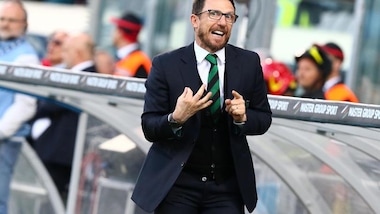 Serie A Sassuolo, Di Francesco: «E' finito il sogno Europa League»