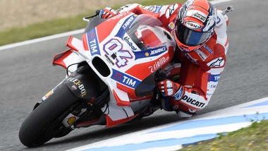 MotoGp, Dovizioso: «Buon lavoro, bene la seconda fila»