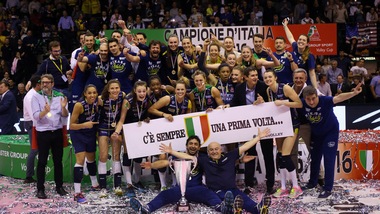 Imoco Conegliano Campione d'Italia! Piacenza non ce la fa
