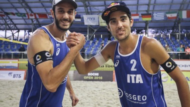 Open Sochi: grandi gli azzurri Nicolai-Lupo, è finale