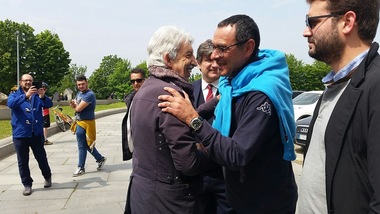 Con Sarri a Superga c'era anche Gigi Gabetto