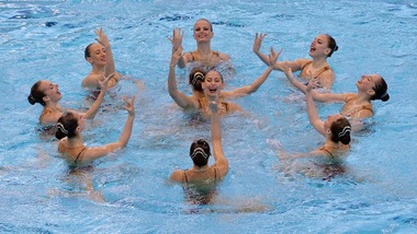 Europei nuoto sincronizzato: azzurre di bronzo nella gara a squadre